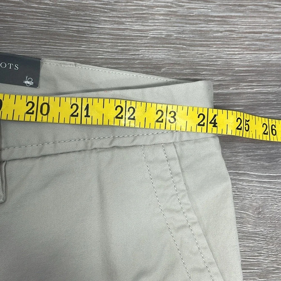 NWT Talbots Relaxed Chino Ankle Length Pants Khaki Tan 24W - Picture 8 of 16